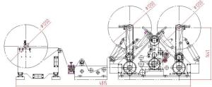 Quality 1200mm 250gsm Carbonless Paper Jumbo Roll Slitter Rewinder NCR Slitter Rewinder Machine wholesale