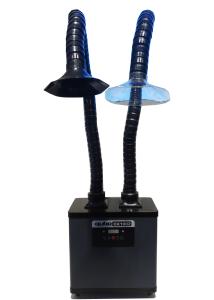 Quality Double Suction Arms 200W Laboratory Fume Extractor Universal Wheels wholesale