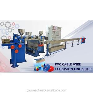 Quality Single-screw Design Electric Copper Wire Cable Machines for PVC Cable Production wholesale