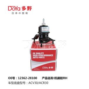 Quality 12362-28100 Brand Name: Doya / Type Engine Mount For CAMRY Saloon ACV40 Reduce Vibration And Shock wholesale