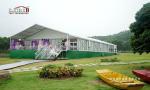 White Outdoor Canopy Tent / Sun Shade wedding ceremony tents for luxurious