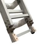 Adjustable Aluminum Extension Ladder , Aluminum Alloy Fire Truck Ladder