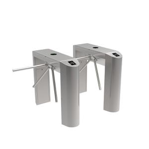 Quality Pedestrian Entrance SUS304 Tripod Turnstile Gate Semi Automatic Bridge wholesale