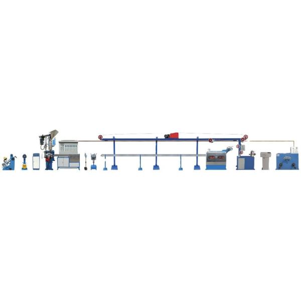 Cheap 100RPM PVC Extrusion Machine Lan Cable Making Machine For Cat-5 Cat-6 Net Wire for sale