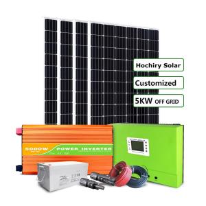 Quality 5kw Solar Energy System Monocrystalline Silicon Solar Panel For Home Roof Mounting wholesale