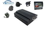 720P HD video recording DVR 3G GPS WIFI people counter 4CH HDD AHD MDVR for bus