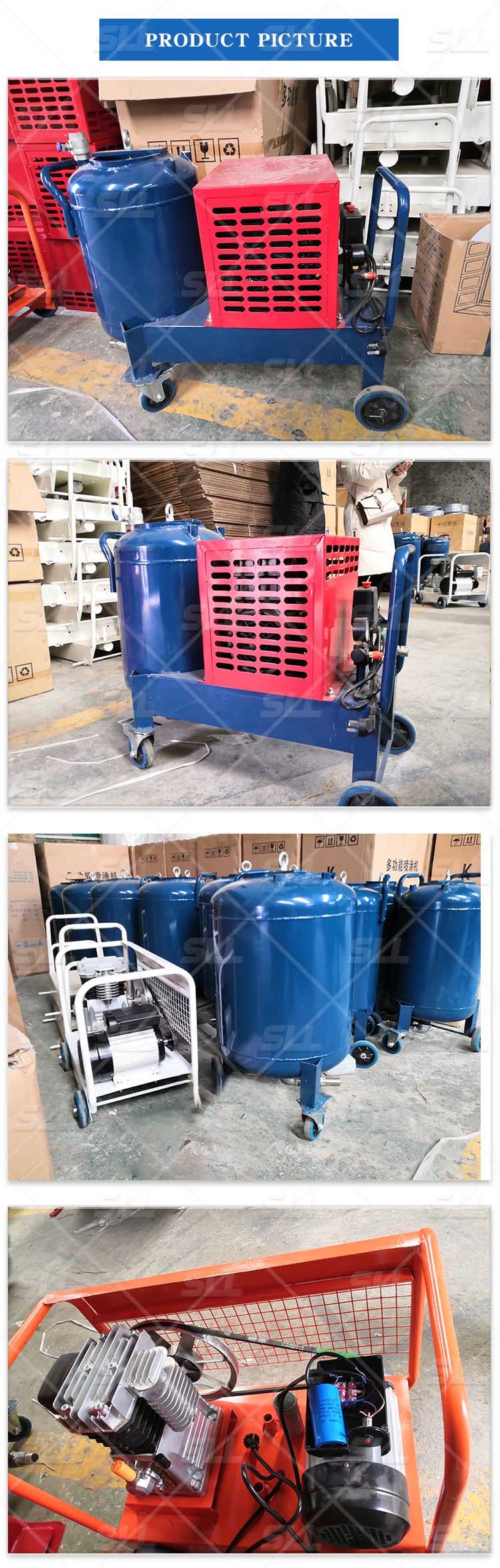 Electric Wall Plastering Machine / High Speed Wall Putty Spray Machine