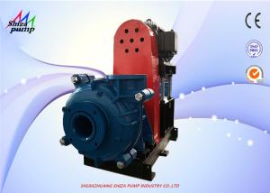 Quality Sludge Transferring Centrifugal Water Pump Rubber Lined For Industrial 6 Inch Inlet wholesale