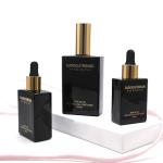 Serum Glass Essential Oil Dropper Bottle 100ml Square Shape