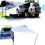 Four Ropes Trapezoid Car Side Awning Tent Four Seasons Car Roof Top Tent for