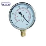 SS304 Case Compound Gauge Pressure Gauge Radial Direction -1-1bar -15-15psi