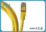 50μM STP Patch Cord 2% Max Resistance Unbalance With Yellow Color 24AWG