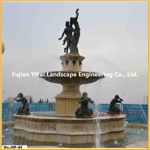 Quality New Design Stone Water Figure Fountain wholesale