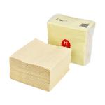 Durable 2 Ply Unbleached Paper Napkins , Sustainable Large Paper Serviettes