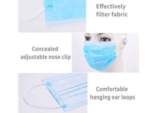 Quality Meltblown Nonwoven Disposable Face Protection Mask wholesale