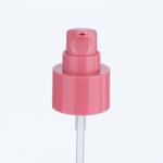 24/415 Cherry Pink Foundation Pump Head Cream Pump Green Bottle for Personal