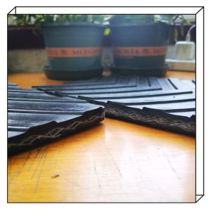 Quality Patterned Rubber Mining Solid Woven Chevron Conveyor Belt wholesale