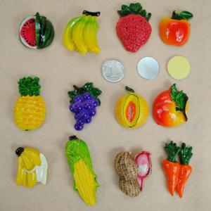 Quality 3D Mexico Fruit Fridge Decoration Magnets Film Covered Design Eco Friendly wholesale