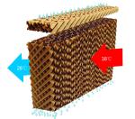 Auto Broiler Layer Pig Cooling Pads For Poultry Houses