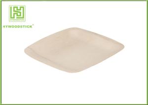 Quality Nice Disposable wooden Plates Bulk For Wedding Dinner Wear - Resistant wholesale