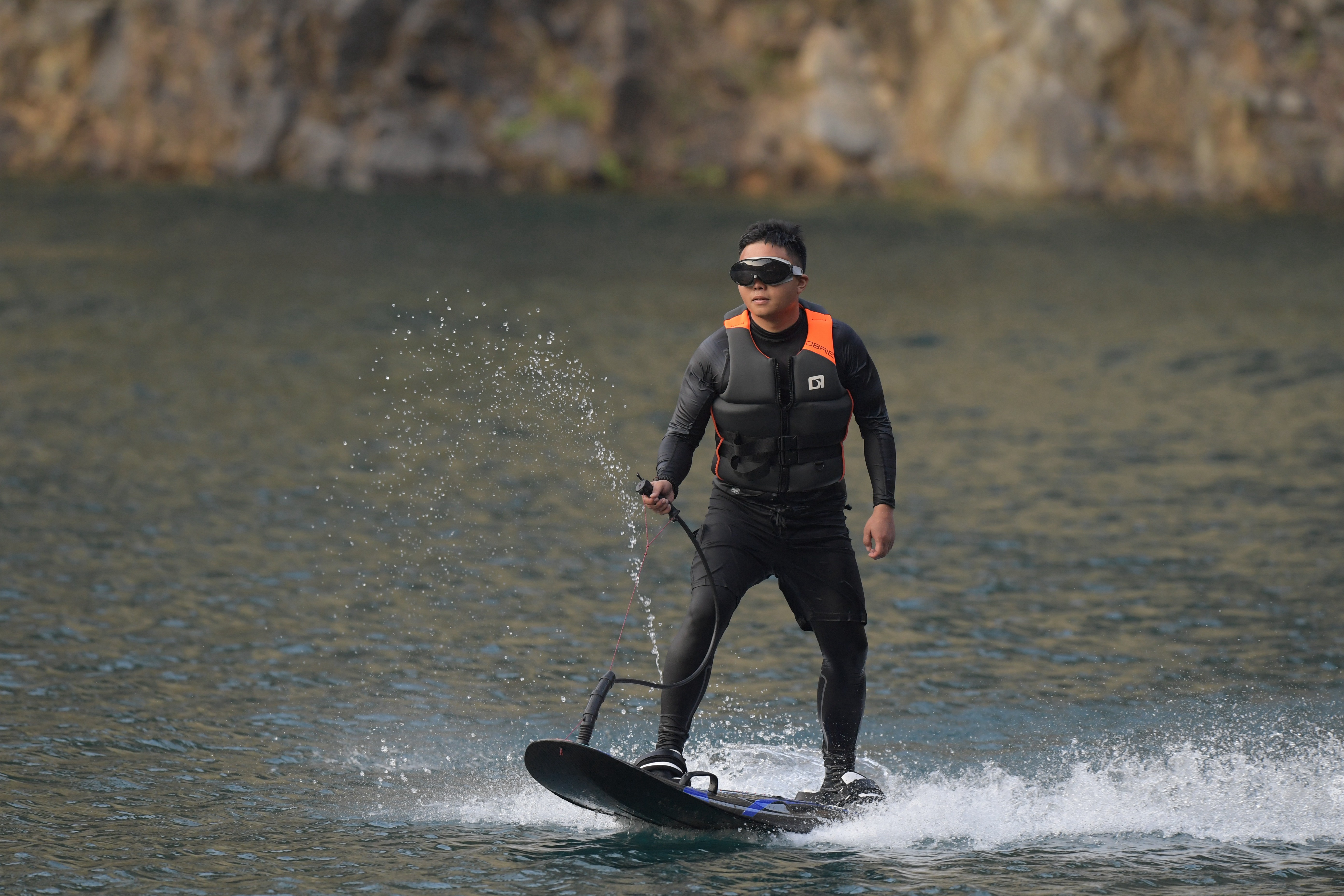 Repair Carbon Fibre Gasoline Surfboard 58km/h Fuel Engine Petroleum Power Jet Board