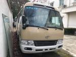 7.50R16 Tyre 1 HZ Engine Discount Price Used Toyota Coaster Bus 23 - 30 Seats