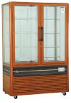 828L Aluminium Frame Refrigerated Cake Display Cabinets With Folding Door