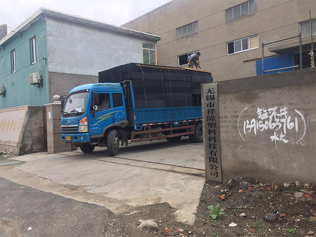 Cross Flow Film Fill Cooling Tower 1300mm 2440mm 20mm PVC Sheet