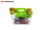 Laminated Material Fresh Vegetable Plastic Packaging Bags Stand Up Zipper