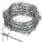 33 Loops 450mm Razor Barbed Wire Fencing CBT-60 65 Hot Dipped Galvanized