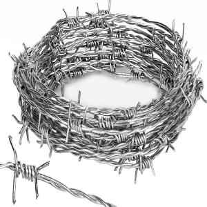 Quality Anti Alkali Military Security Barbed Wire Fencing BWG 12x12 wholesale