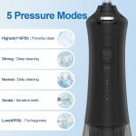 5 Modes IPX7 Waterproof Electric Cordless Water Flosser Oral Irrigator Dental