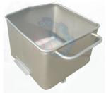 Jf Sheet Metal-Stainless Steel Butcher Meat Processing Trolleys Bin