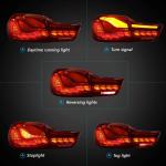 Taillight Assembly For BMW 4 Series M4 2013-2020 Dragon Scale Tail Light LED