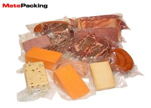 Quality Three Side Seal Vacuum Seal Food Bags Transparent For Meat / Sausage Packaging BRC Standard wholesale