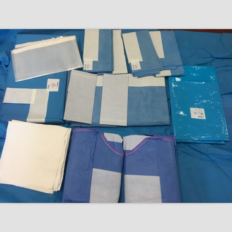 Hospital Operating Room use Disposable Universal Pack For Surgeon General Sterile Surgery Drape Pack Kit