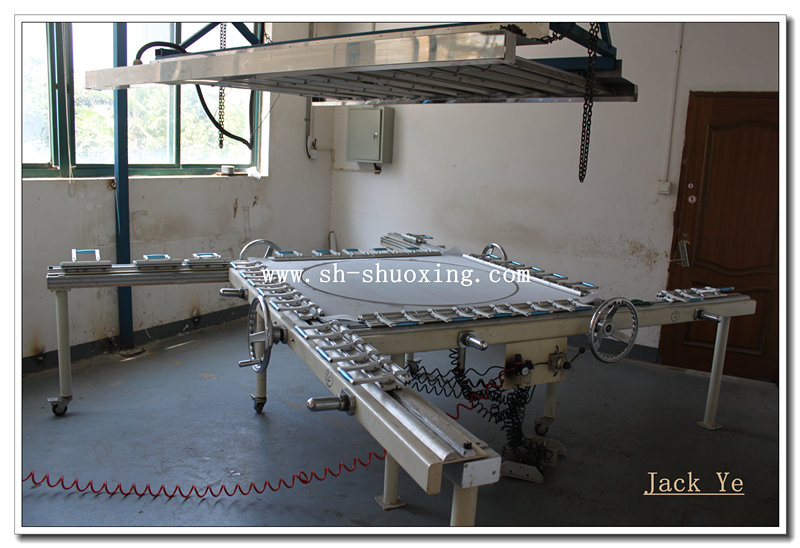 Filter screen mesh stretcher