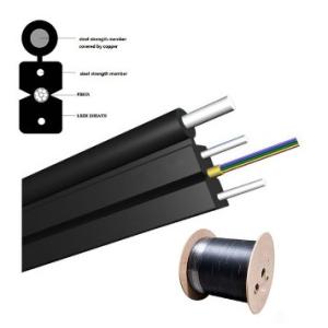 Quality Single Mode 2 Core G657A LSZH Fiber Optic Outdoor FTTH Drop Cable wholesale