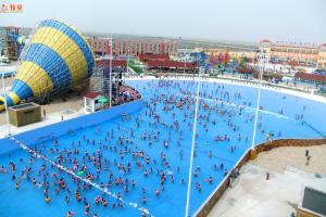 Quality PLC Control Outdoor Big Water Amusement Park Wave Pool Equipment Blower Type wholesale