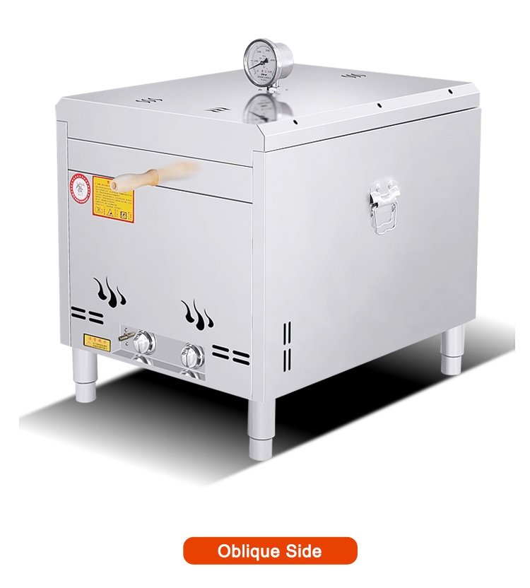 Garden Outdoor Easy Mobile 12 Inch Pizza Oven Machine / Stainless Steel Gas Bread Backing Oven For Sale