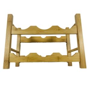 Quality Kitchen Bamboo Wine Glass Rack Cabinet Shelf Environmental Protection wholesale