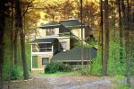Wind Resist Prefab Villa / Heat Insulation Steel Frame Prefab Homes With Toilet