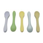 Panda Ear hygienic Silicone Feeding Spoon Toddlers Children Infants