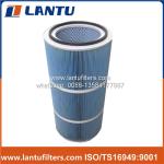 Lantu Non-Woven Polyester Fiber Dust Removal Filter Element Stainless Steel