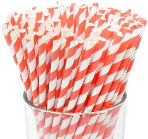 Quality Drinking Eco Friendly Paper Straw Biodegradable Disposable Party Tableware wholesale