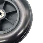 8 Inch 200mm Black Wheelchair Pu Castor Wheel