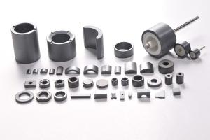 Quality Industrial Strong Bonded Ceramic Ferrite Magnets Permanent Type Integrated Forming wholesale