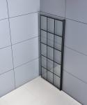 Aluminum Frame Bathroom Shower Sliding Glass Doors 6mm