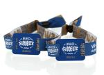 Disposable Smart RFID Chip Wristband Fabric NFC Wristbands For Events And