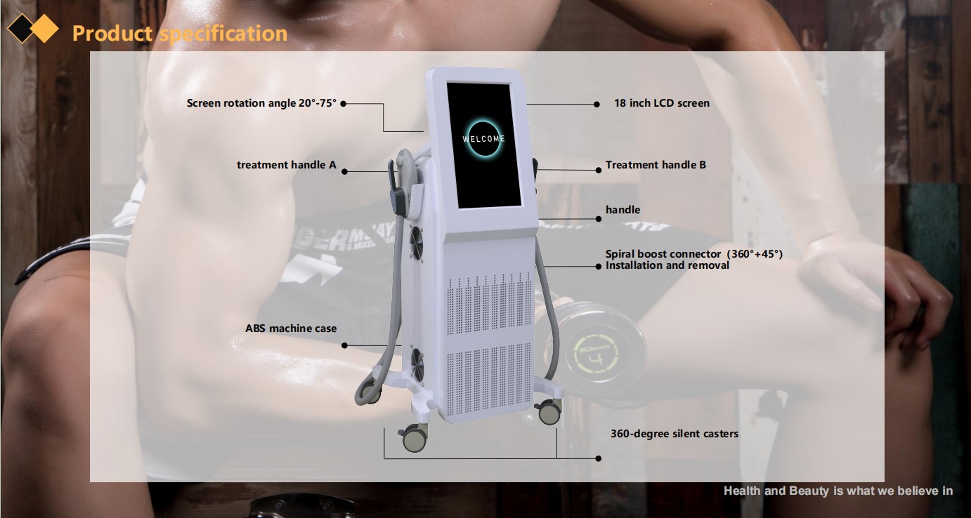 4 Handle RF EMS Machine Professional EMS Neo Machine For Body Contouring